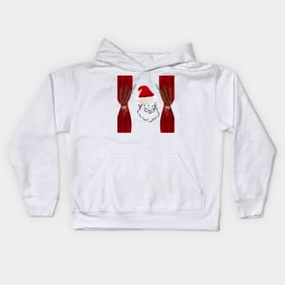 Santa claus for christmas decorations Kids Hoodie